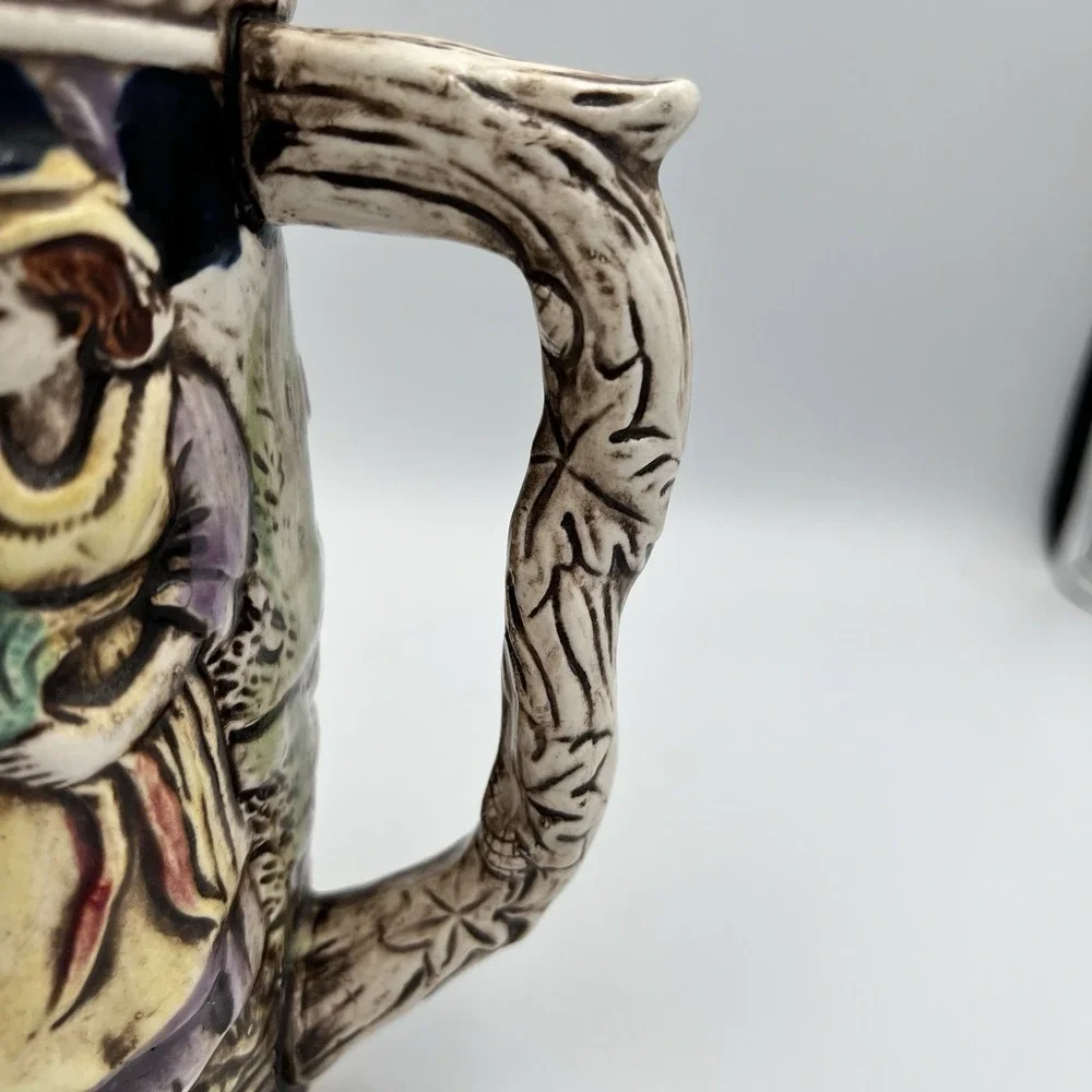Vintage Dee Bee Co Heidelberg Schloss Ceramic Beer Stein Hand‎ painted Japan